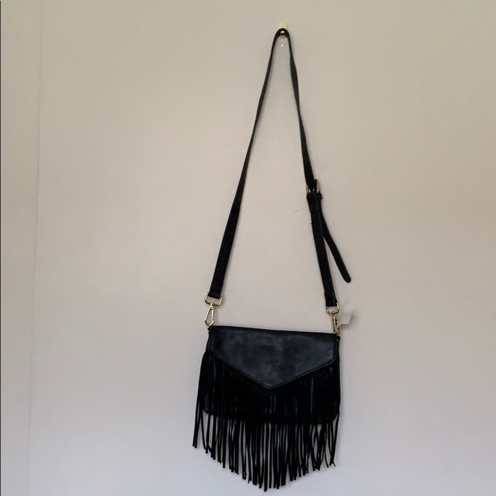 Moda Luxe Fringe Purse
